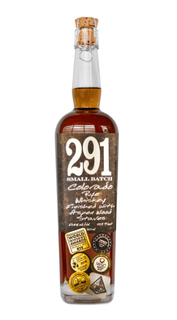 291 Colorado Small Batch Rye Whiskey 750ml
