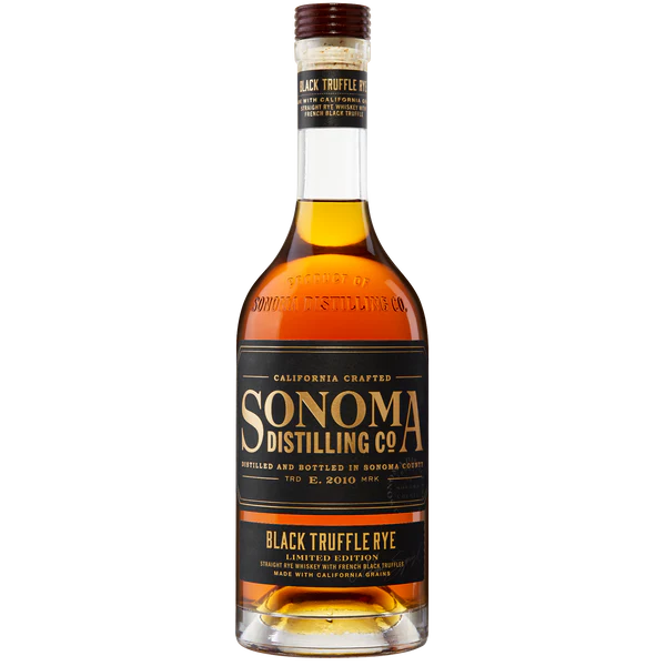 Sonoma Distilling Black Truffle Rye Whiskey 375ml
