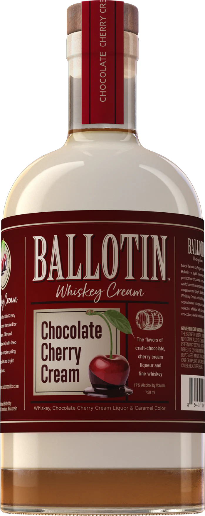 Ballotin Chocolate Cherry Cream 750ml