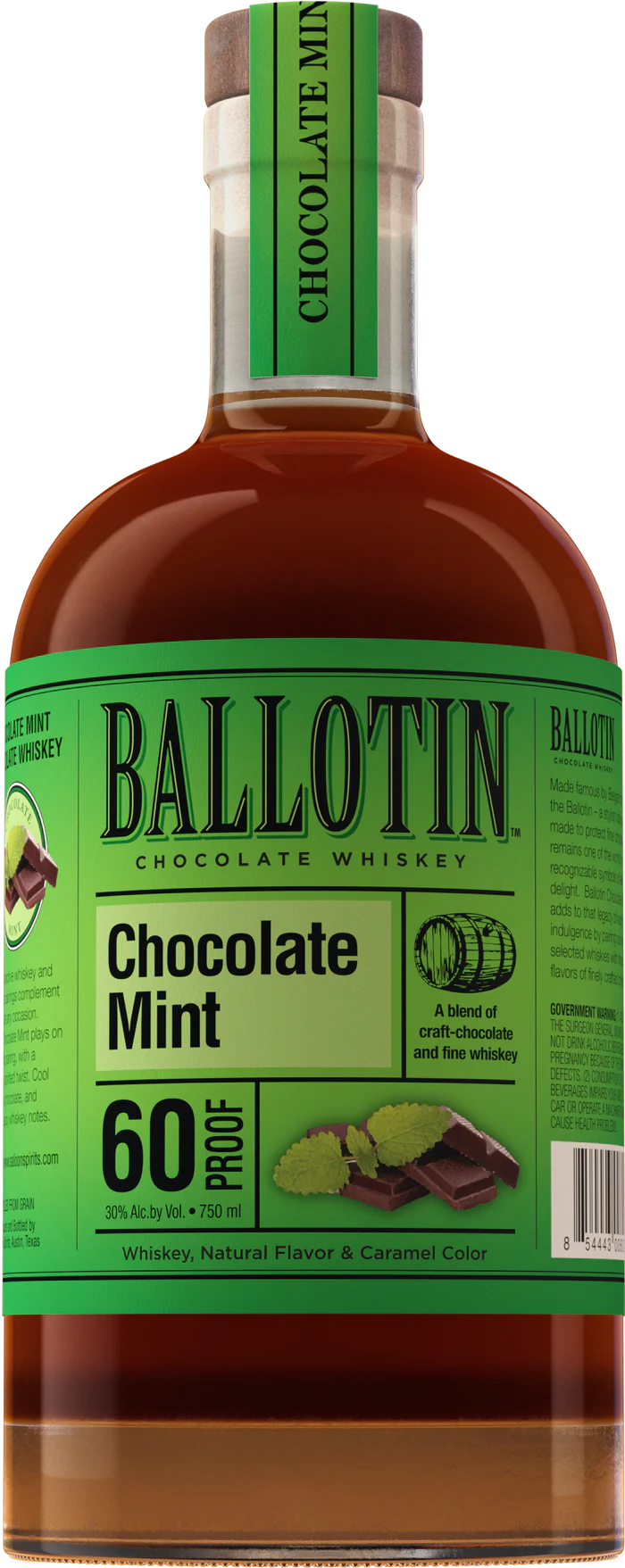 Ballotin Chocolate Mint 750ml