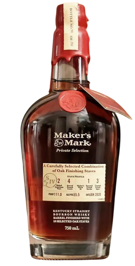 Bourbon Enthusiast x Makers Mark Private Select Bourbon 750 ml