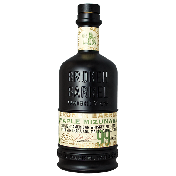 Broken Barrel Maple Mizunara Straight American Whiskey 750 ml