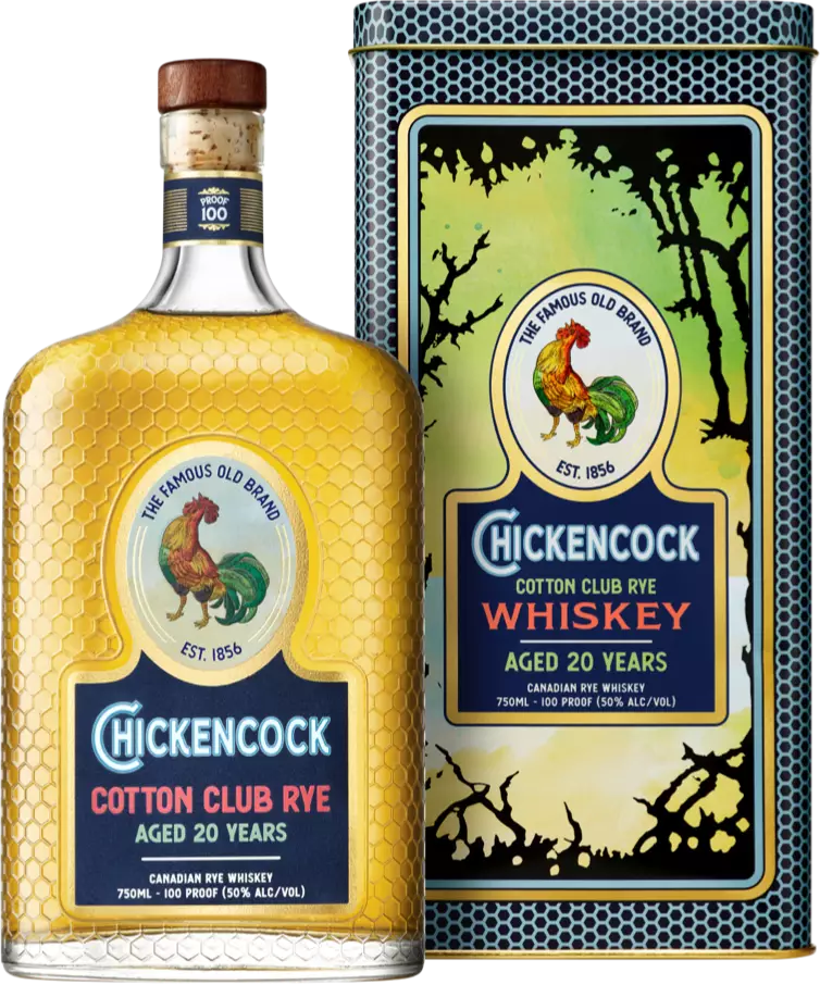 Chicken Cock Cotton Club Rye Whiskey 20 year 750ml