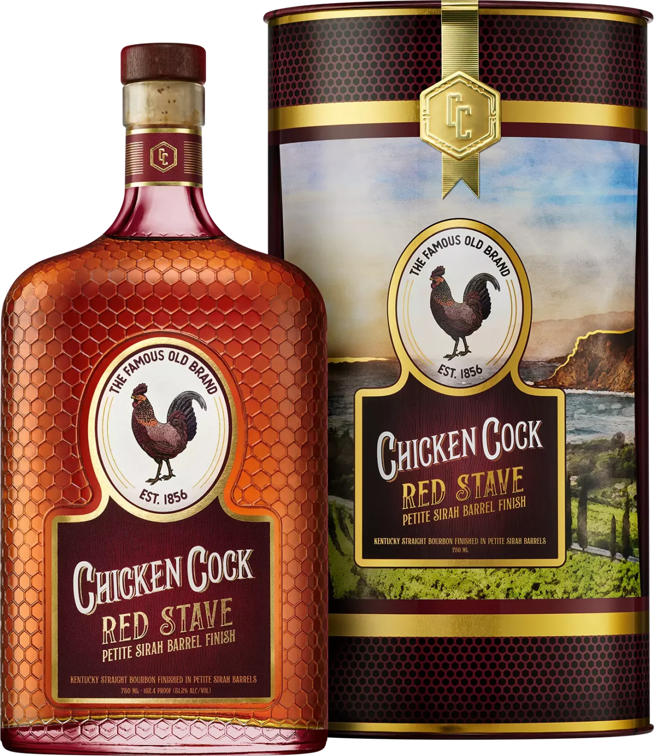Chicken Cock Red Stave Petite Sirah Barrel Finish 750ml