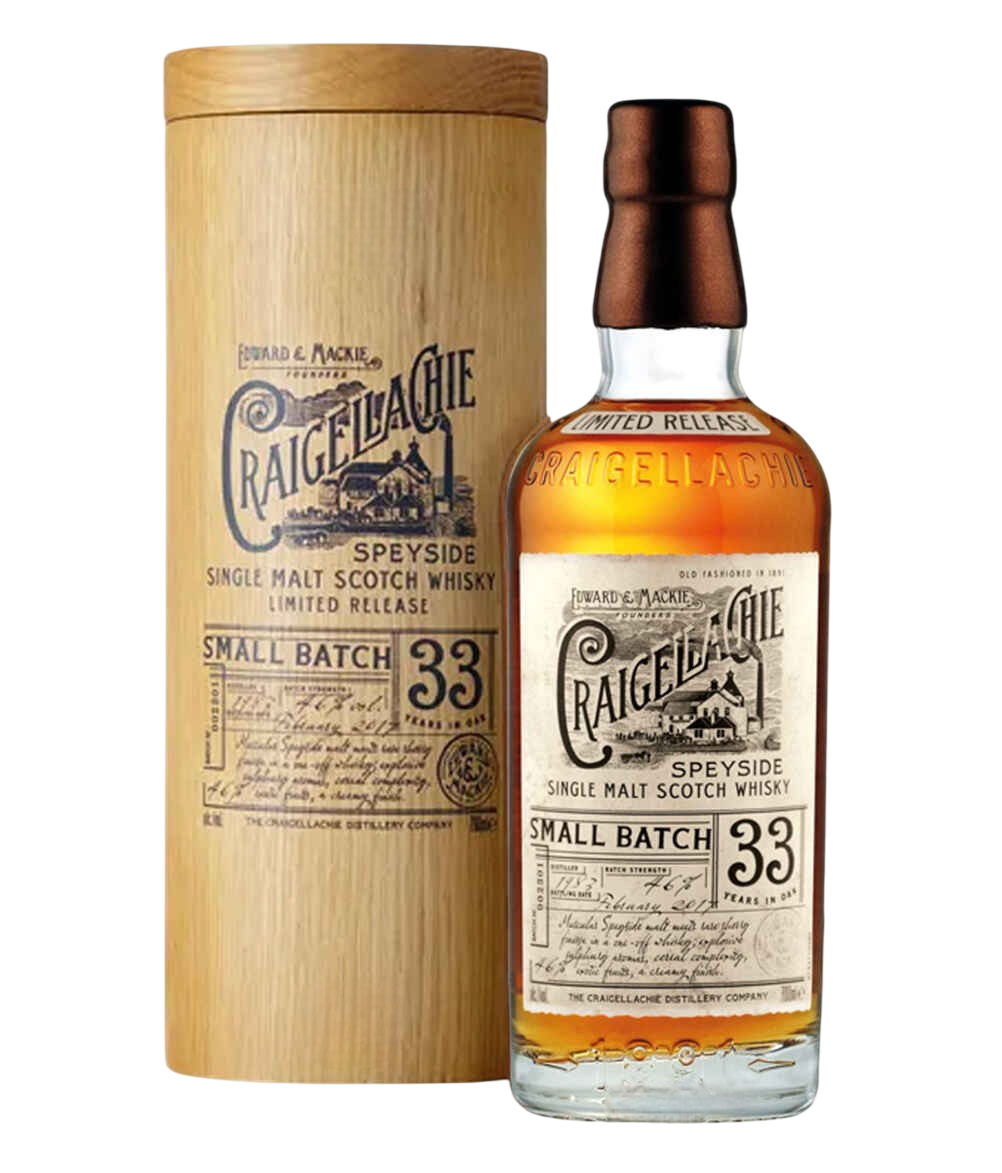 Craigellachie Single Malt Small Batch Limited Release 33 Year 750 ML