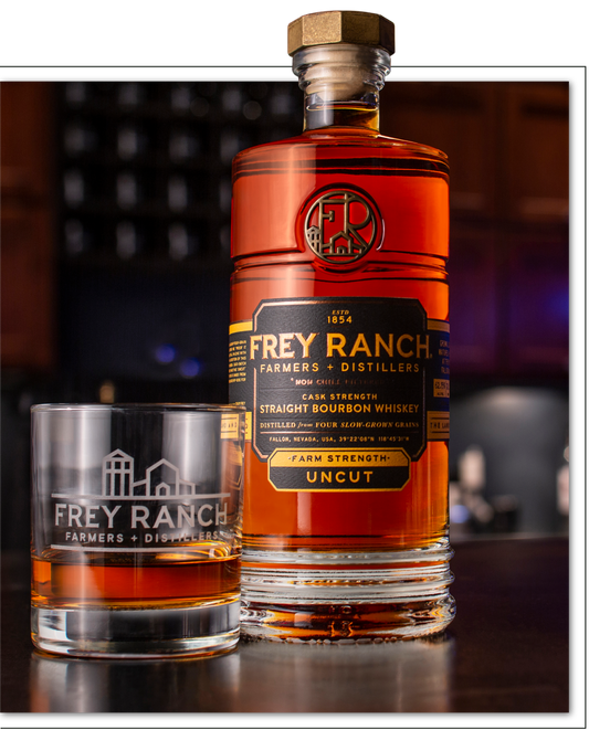 Frey Ranch Farm Strength Uncut Bourbon Whiskey 750ml