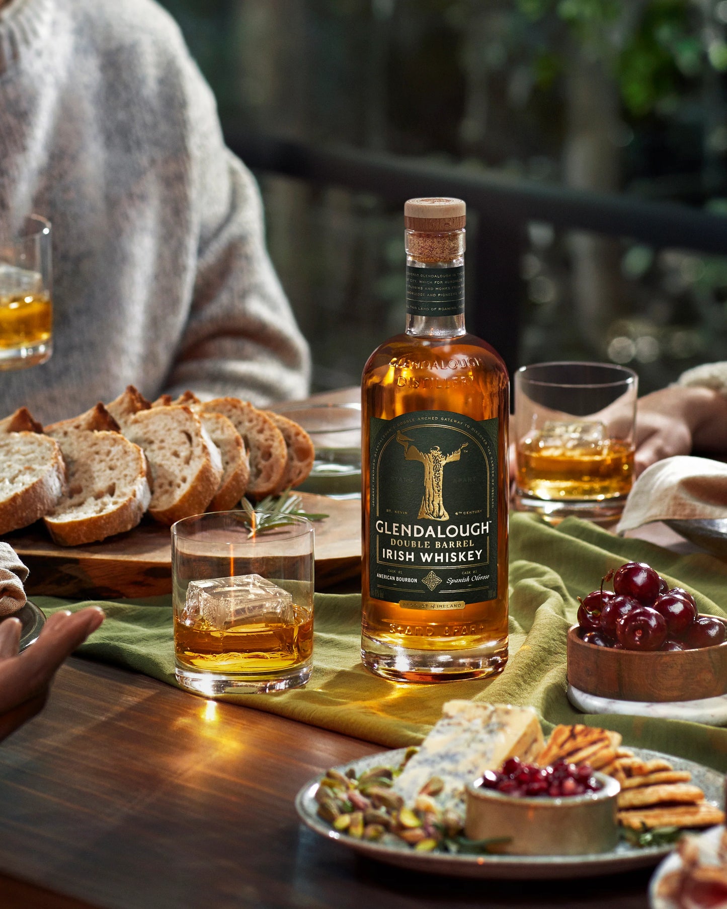 Glendalough Double Barrel Irish Single Grain Whiskey 750ml