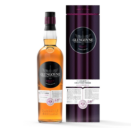 Glengoyne Glengoyne Legacy Series Chapter Three Highland Single Malt Scotch Whiskey 750 ml