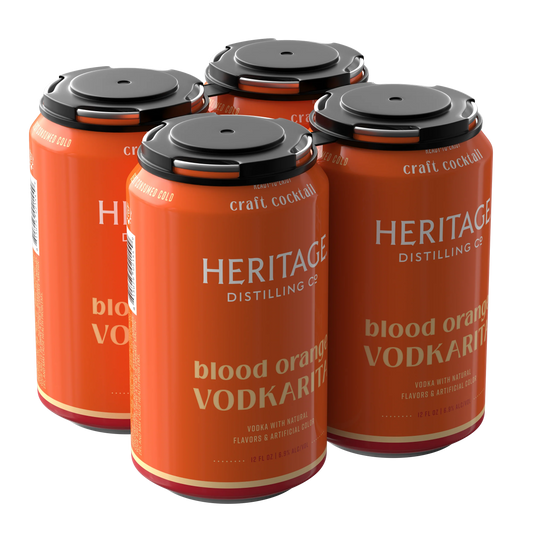 Heritage Distilling Co Blood Orange Vodkarita (4 pack) 12 oz