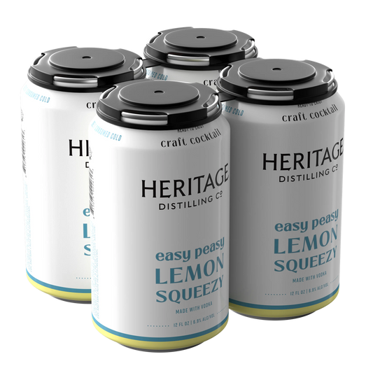 Heritage Distilling Co Easy Peay Lemon Squeezy (4 pack) 12 oz