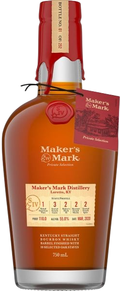 Keg N Bottle Makers Mark Private Selection (blenders Paradise) 750ml