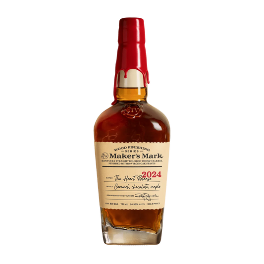 Makers Mark Wood Fisnish Series The Heart Release 750 ML