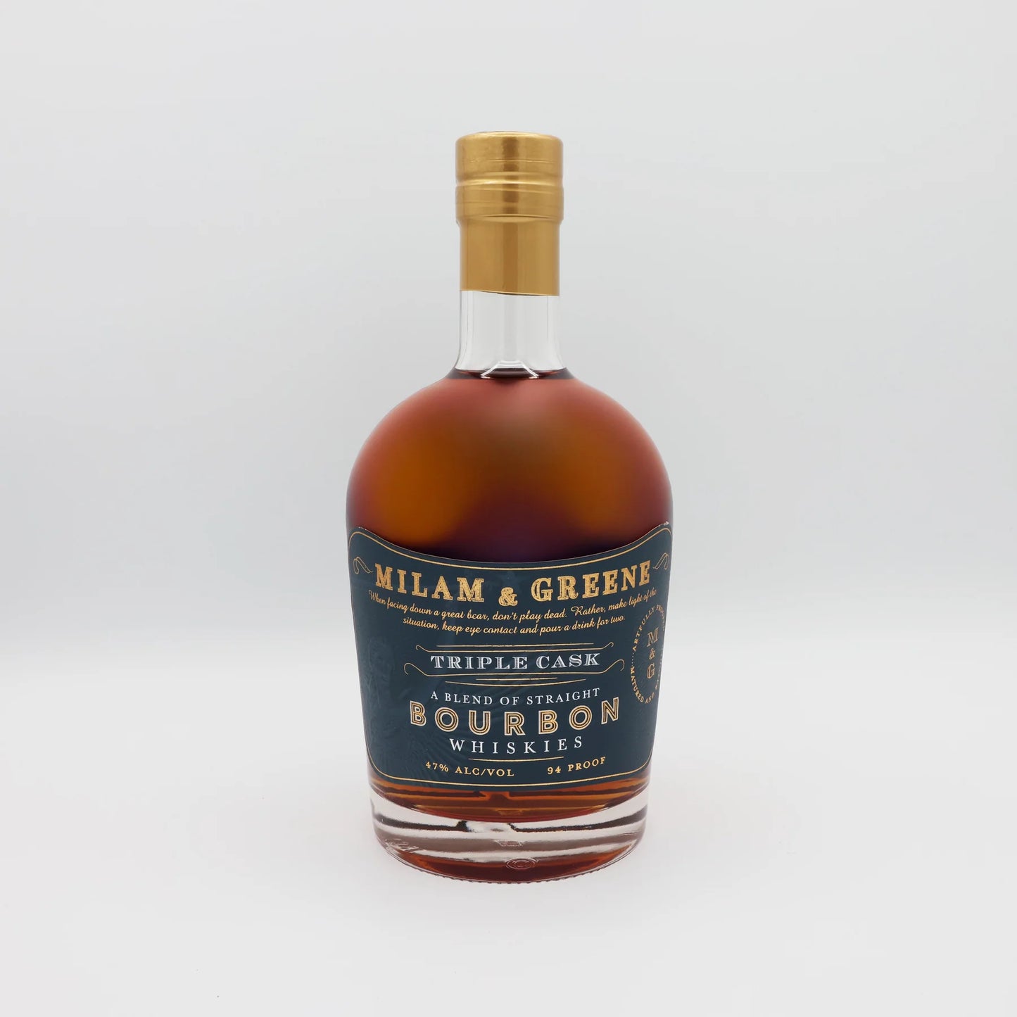 Milam And Greene Triple Cask Straight Bourbon Whiskey 750ml