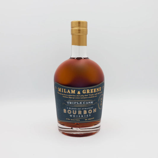 Milam And Greene Triple Cask Straight Bourbon Whiskey 750ml