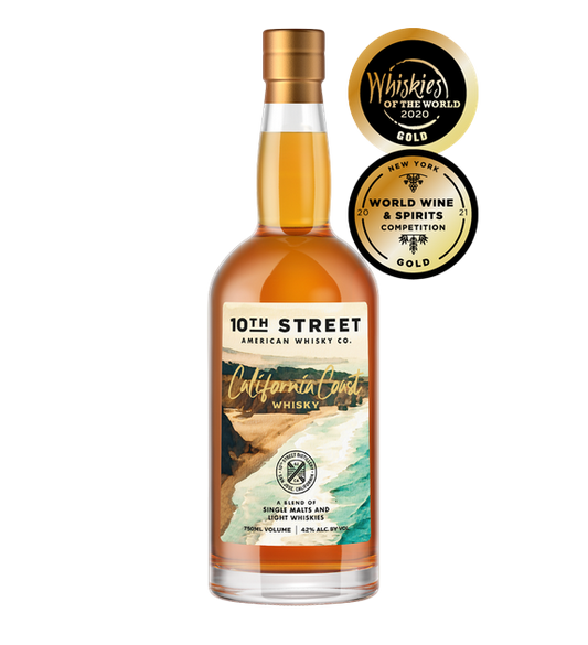 10th Street California Coast American Whiskey 750 ml