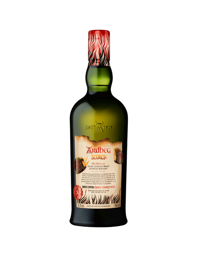 Ardbeg Scorch The Ultimate Islay Single Malt Scotch Whisky Limited Edition Fiercely Charred Casks 750 ml