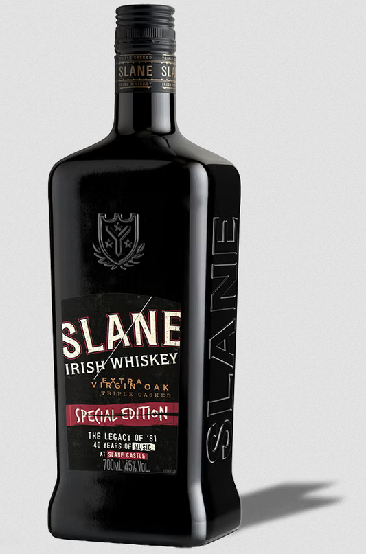 Slane Irish Extra Virgin Oak Triple Casked Special Edition The Legacy of 81 40th Anniversary 750 ml
