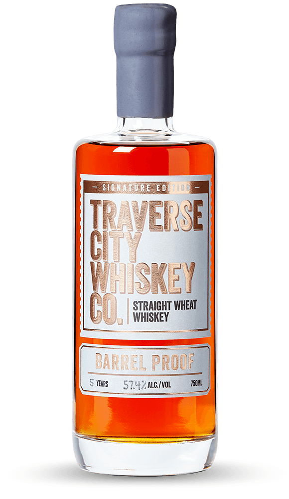 Traverse City Barrel Proof Wheat Whiskey 750ml