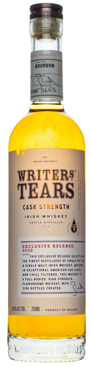 Writers Tears Cask Strength Triple Distilled Limited Edition 2022 750 ml