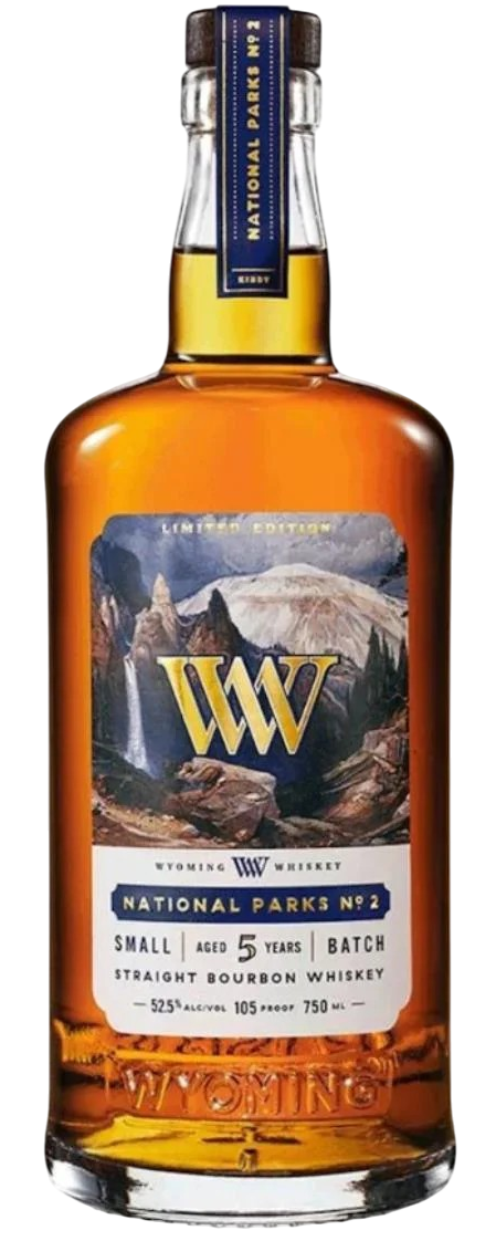 Wyoming National Parks No 2 Limited Edition Small Batch Straight Bourbon 750 ml
