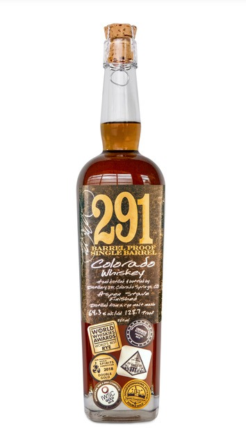 291 Colorado Barrel Proof Single Barrel Whiskey 750ml