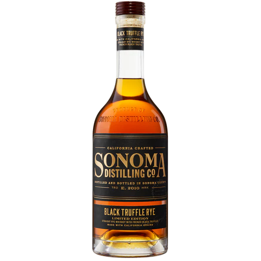 Sonoma Distilling Black Truffle Rye Whiskey 375ml
