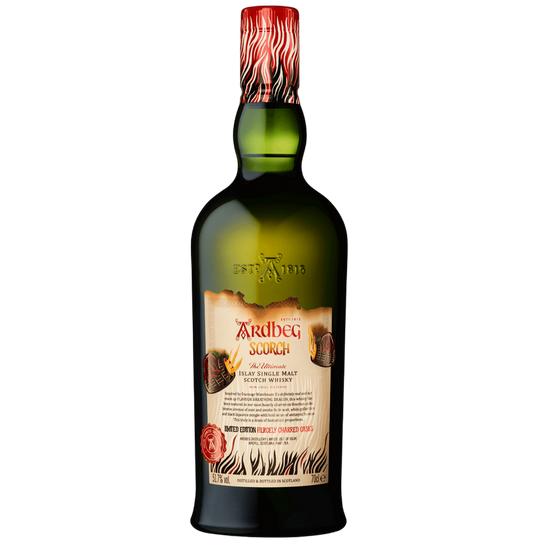 Ardbeg Scorch The Ultimate Islay Single Malt Scotch Whisky Limited Edition Fiercely Charred Casks 2021
