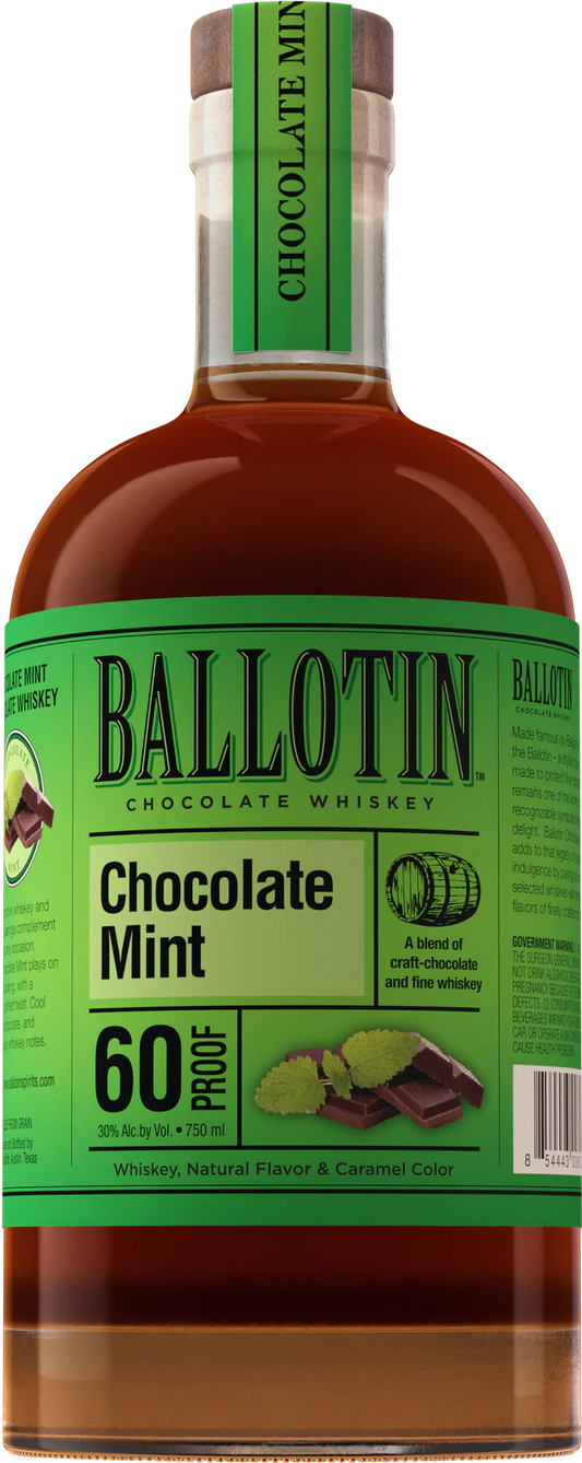 Ballotin Chocolate Mint 750ml