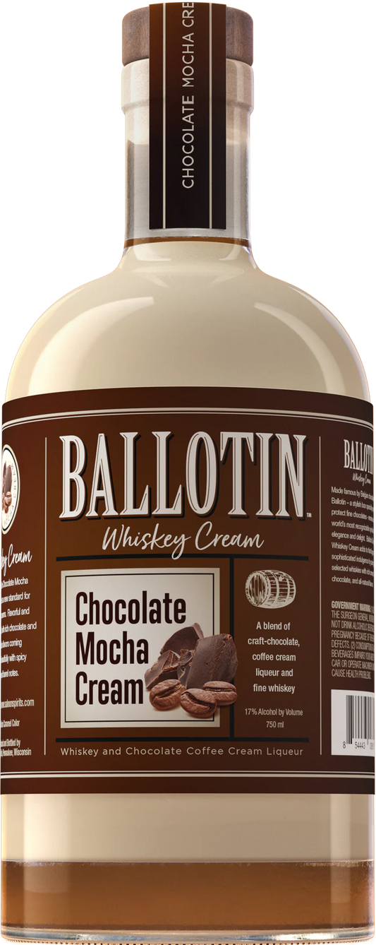 Ballotin Chocolate Mocha Cream Flavored Whiskey 750 ml