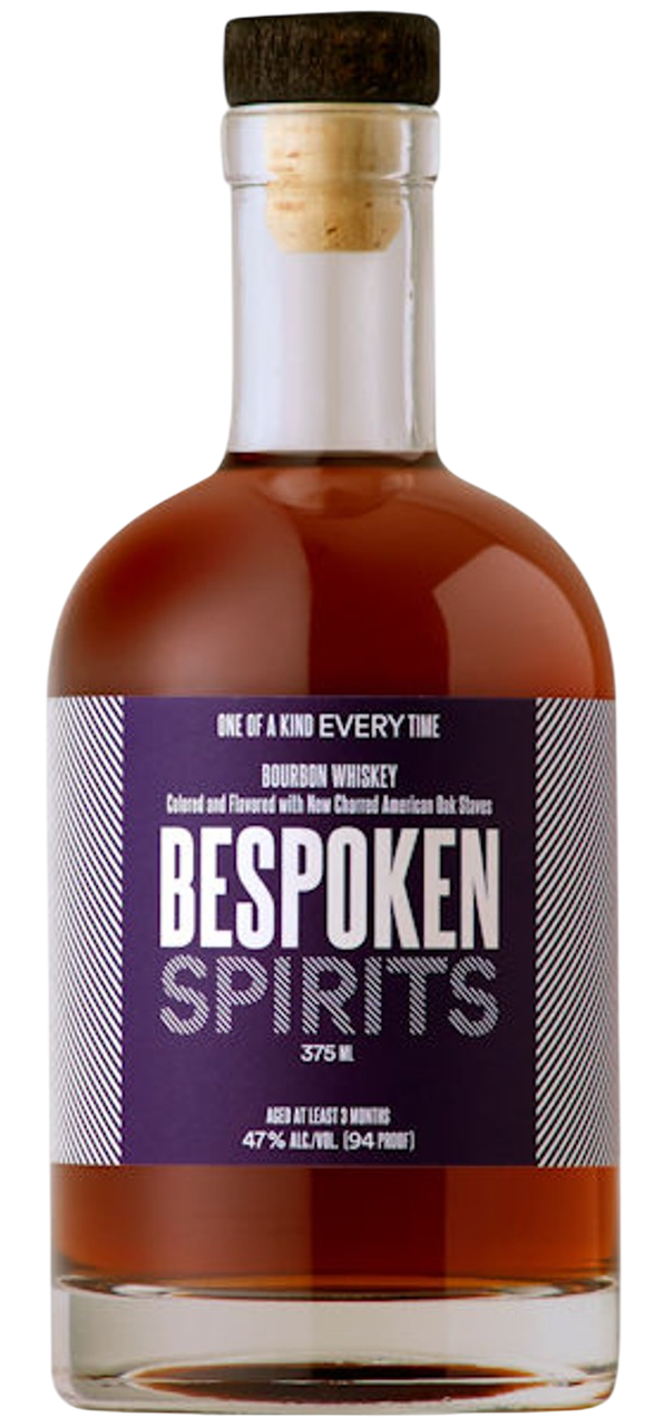Bespoken Spirits Straight Bourbon Whiskey 94 Proof (Batch 2021-1) 375 ml