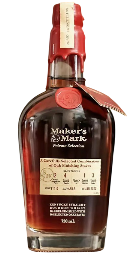 Bourbon Enthusiast x Maker's Mark Private Select 2 (Winter Pick) 750 ml