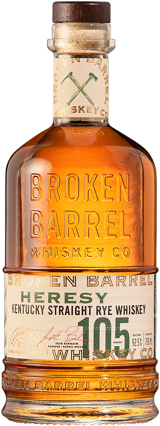 Broken Barrel Heresy Rye Whiskey 750 ml