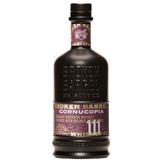 Broken Barrel Whiskey Co. Cornucopia Straight Bourbon Whiskey Finished in Brandy Cask Staves 750ml