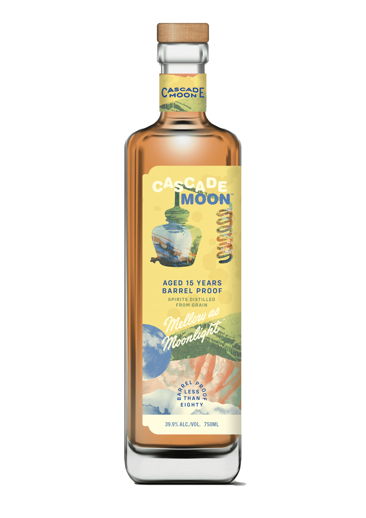 Cascade Moon Barrel Proof Mellow as Moonlight 15 year 750 ml