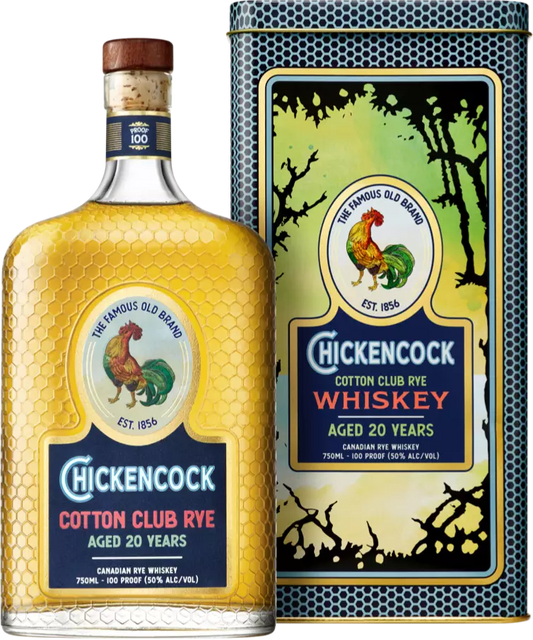 Chicken Cock Cotton Club Rye Whiskey 20 year 750ml