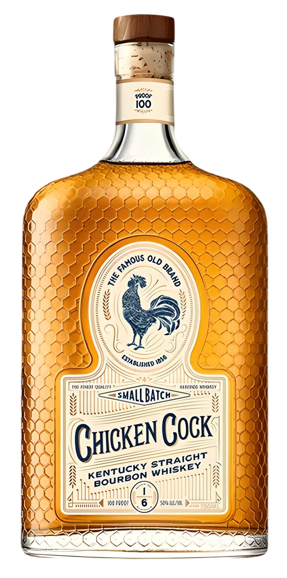 Chicken Cock Whisky Note Card