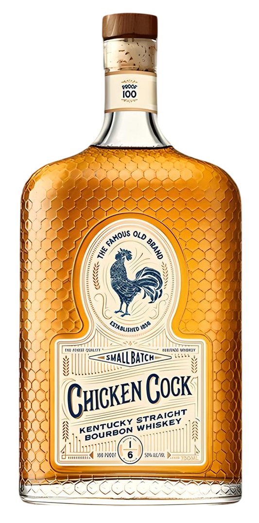 Chicken Cock Whisky Note Card