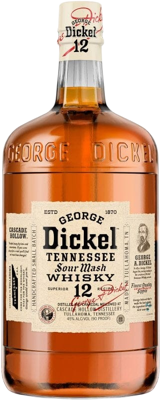 George Dickel Tennessee Sour Mash 12 year 1.75 L