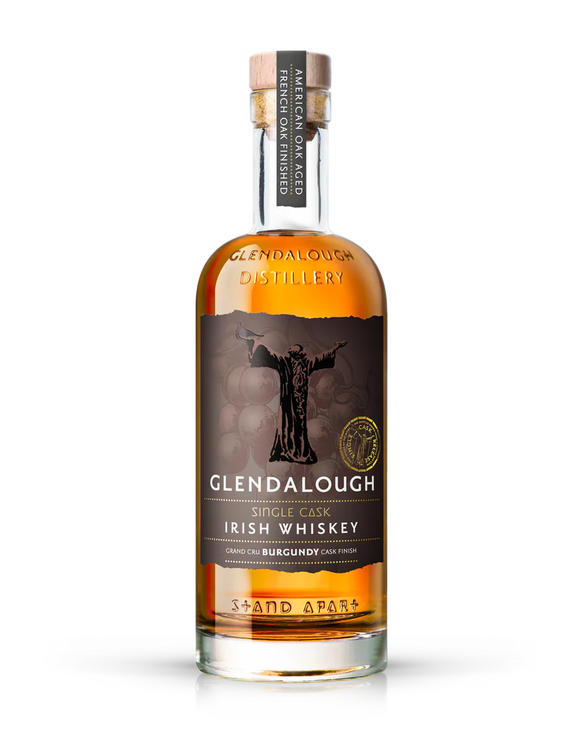 Glendalough Distillery Single Cask Irish Whiskey Grand Cru Burgundy Cask Finish 750 ml