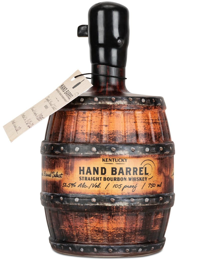 Hand Barrel Single Barrel Bourbon Brown 750ml