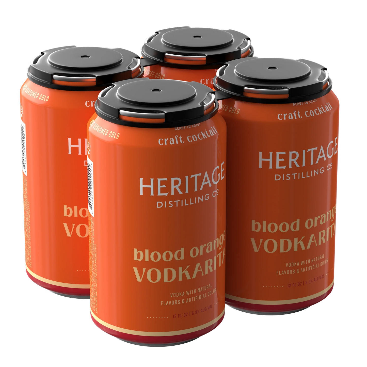 Heritage Distilling Co Blood Orange Vodkarita (4 pack) 12 oz