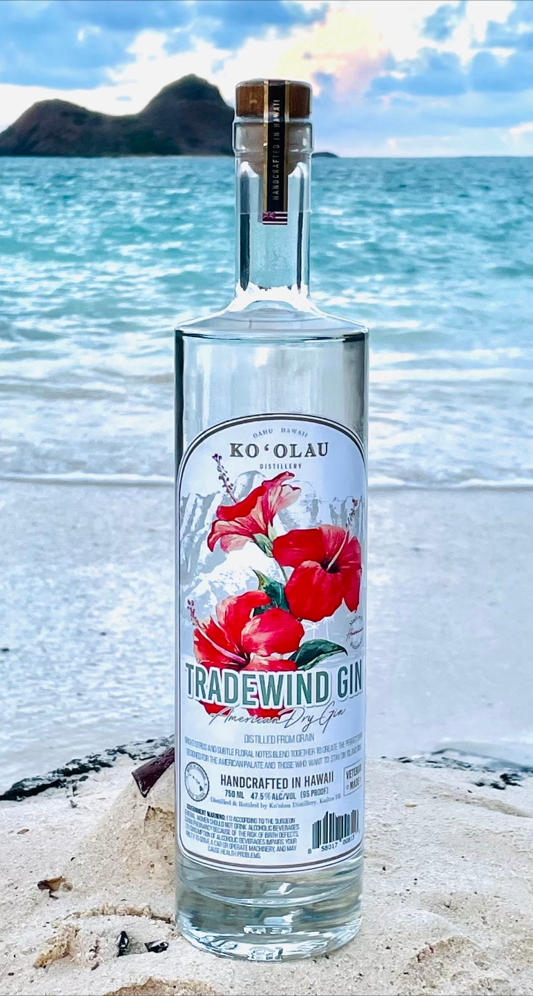 Ko'olau Distillery Tradewind Gin 750 ml
