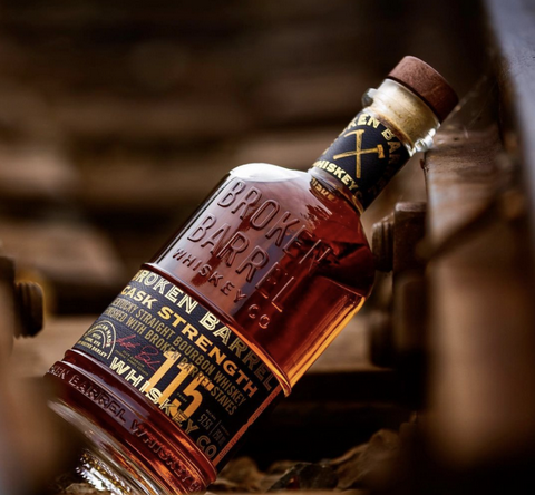 Broken Barrel Cask Strength Bourbon 750 ml