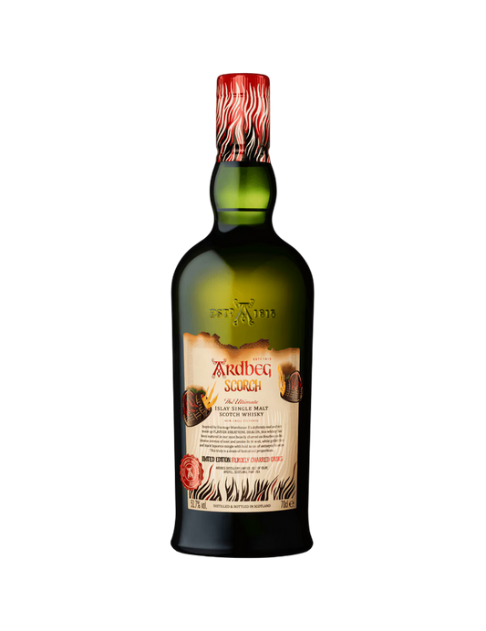 Ardbeg Scorch The Ultimate Islay Single Malt Scotch Whisky Limited Edition Fiercely Charred Casks 750 ml