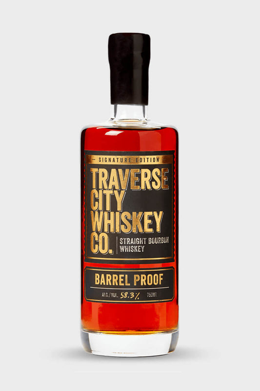 Traverse City Barrel Proof Straight Bourbon Whiskey 750ml