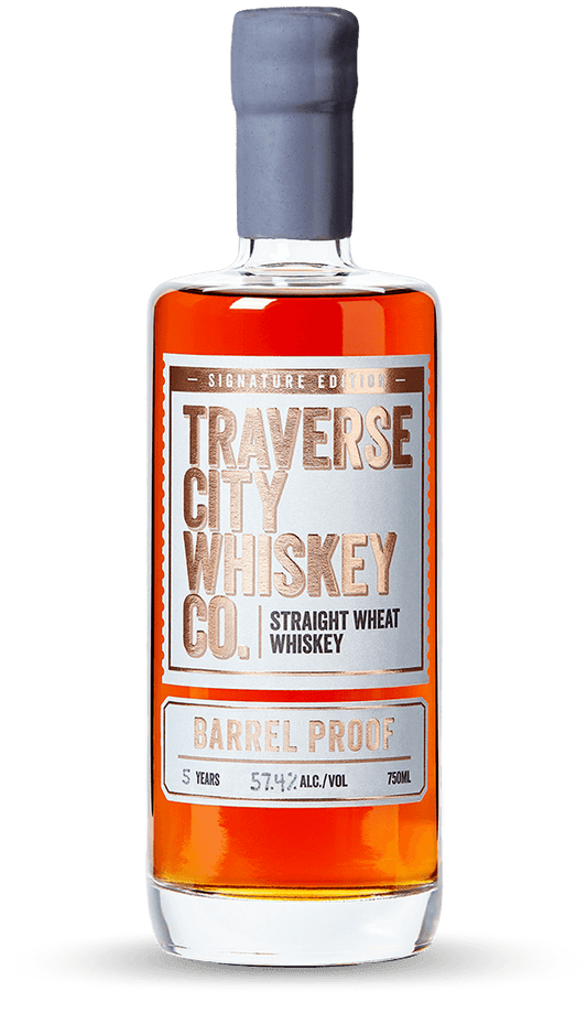 Traverse City Barrel Proof Wheat Whiskey 750ml