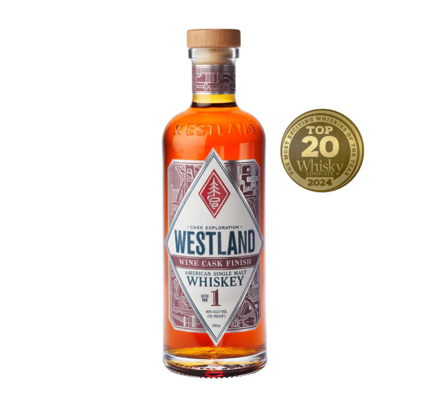 Westland Distillery Wine Cask Finish American Single Malt Batch No 1 700 ml