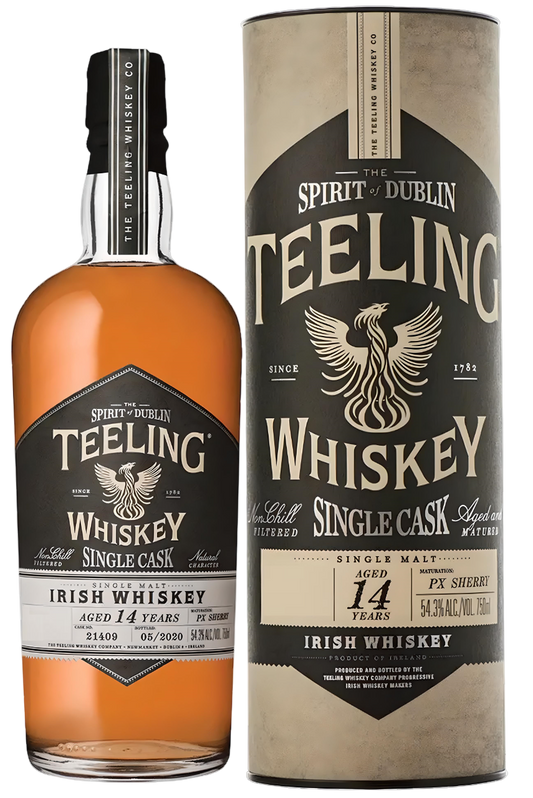 Teeling Single Cask Irish Whiskey 14 year 750ml