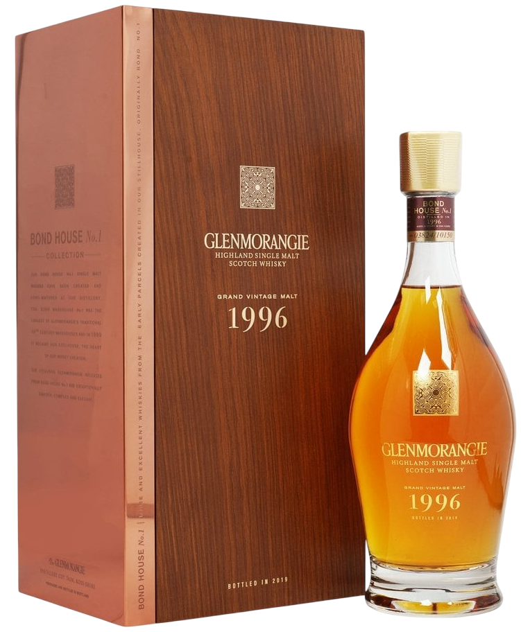 Glenmorangie Highland Single Malt Scotch Grand Vintage Malt 1996 750 ml